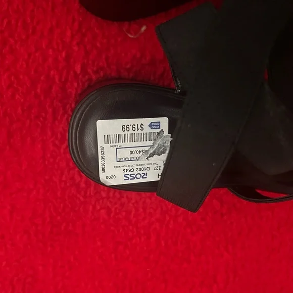 ❤️Soda wedges shoes size 10 woman’s sandals New, color black - Picture 2 of 11